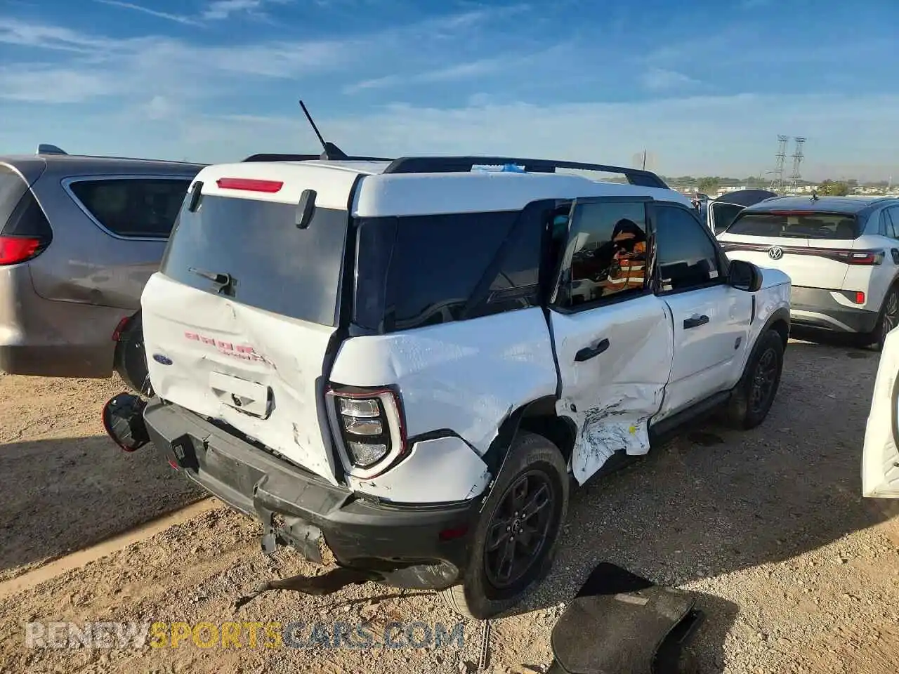 3 Photograph of a damaged car 3FMCR9B69PRD25258 FORD BRONCO 2023