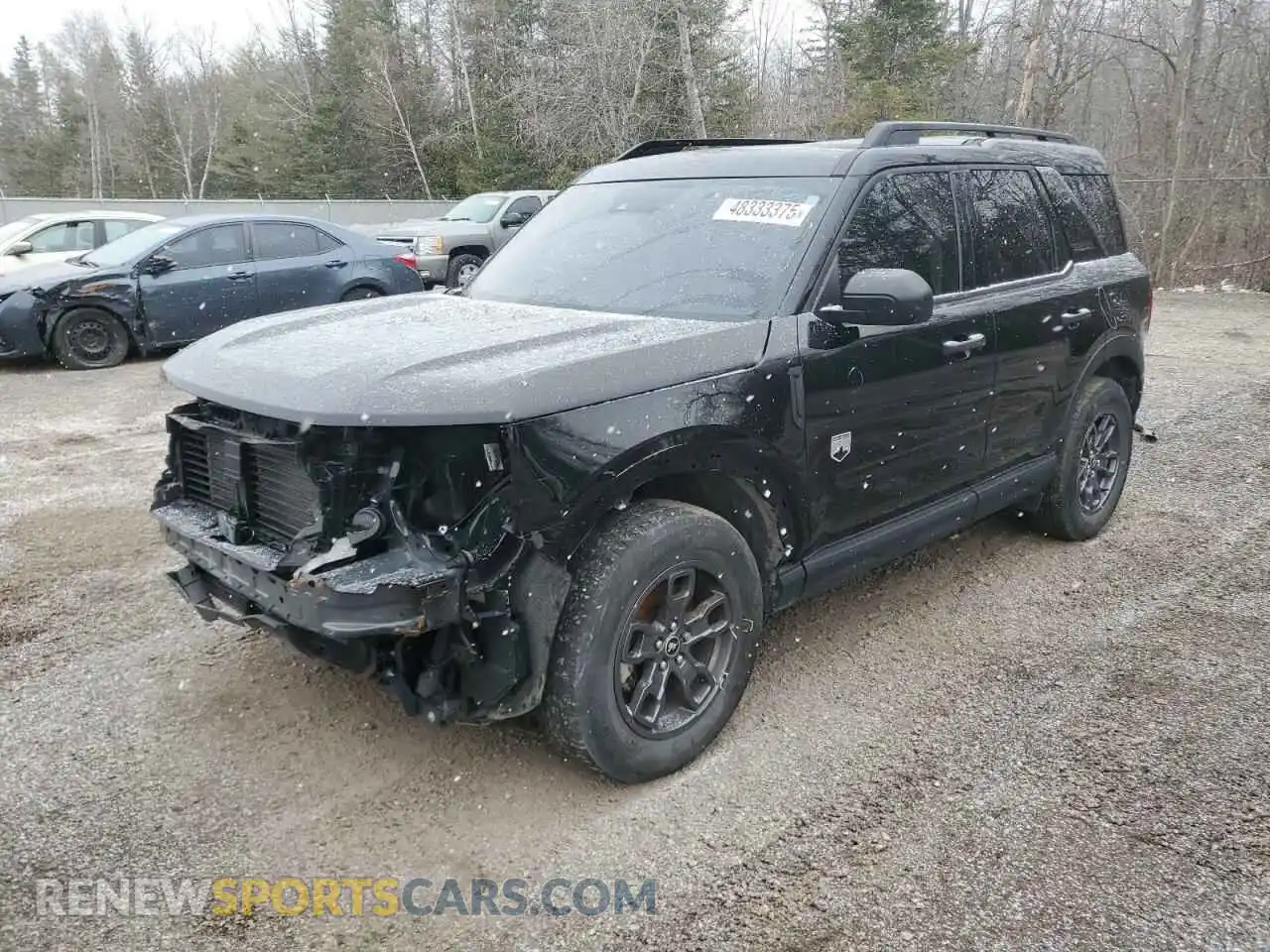 1 Photograph of a damaged car 3FMCR9B69PRD93947 FORD BRONCO 2023