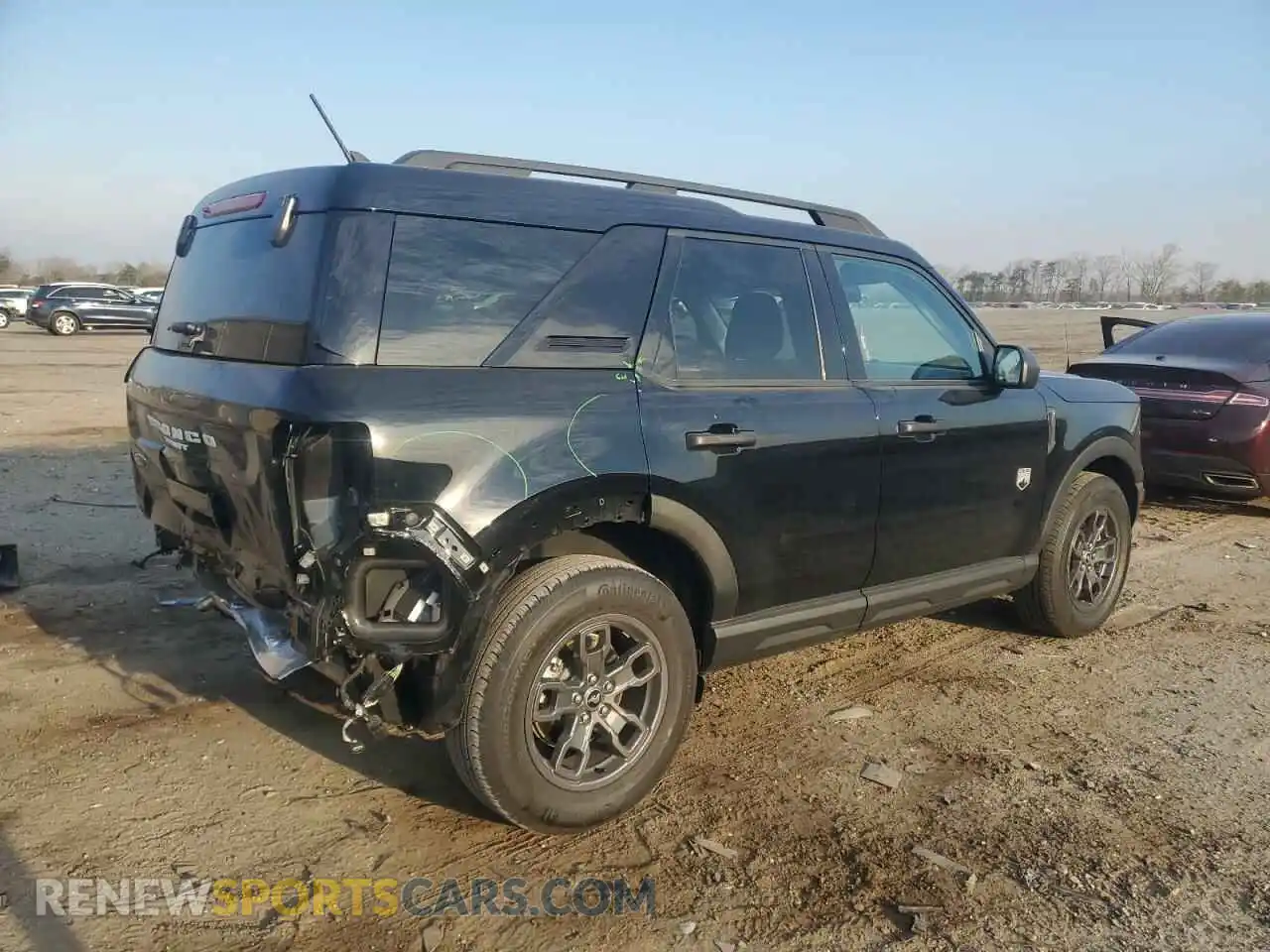 3 Photograph of a damaged car 3FMCR9B69PRE01240 FORD BRONCO 2023