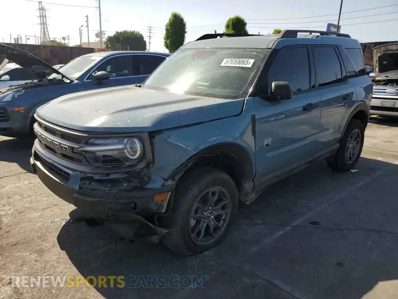 1 fotografías del automóvil dañado 3FMCR9B69PRE31354 FORD BRONCO 2023
