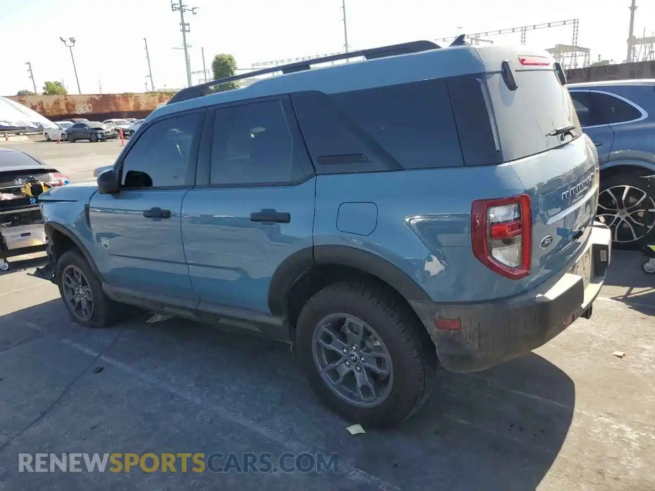 2 fotografías del automóvil dañado 3FMCR9B69PRE31354 FORD BRONCO 2023