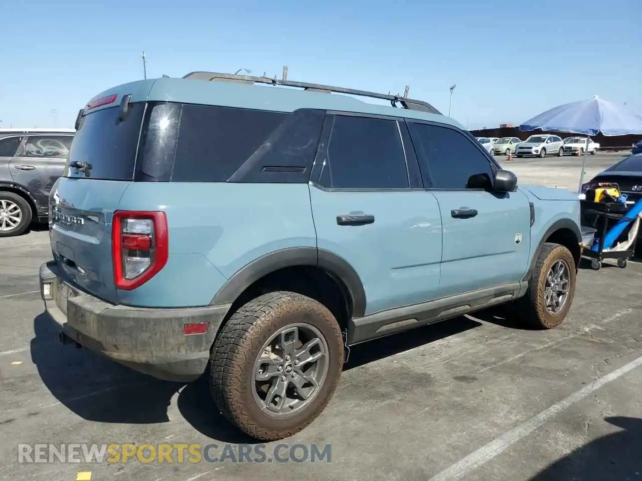 3 fotografías del automóvil dañado 3FMCR9B69PRE31354 FORD BRONCO 2023