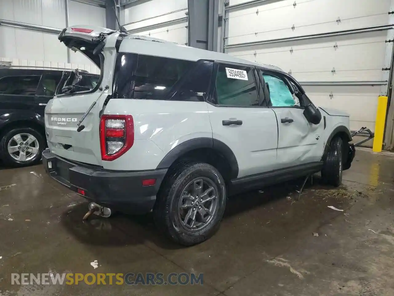 3 fotografías del automóvil dañado 3FMCR9B6XPRD10753 FORD BRONCO 2023