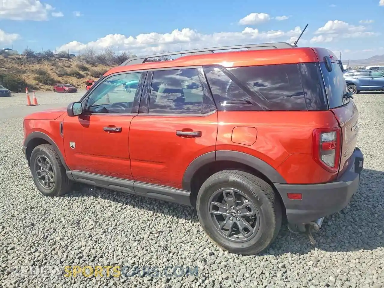 2 Photograph of a damaged car 3FMCR9B6XPRD23406 FORD BRONCO 2023
