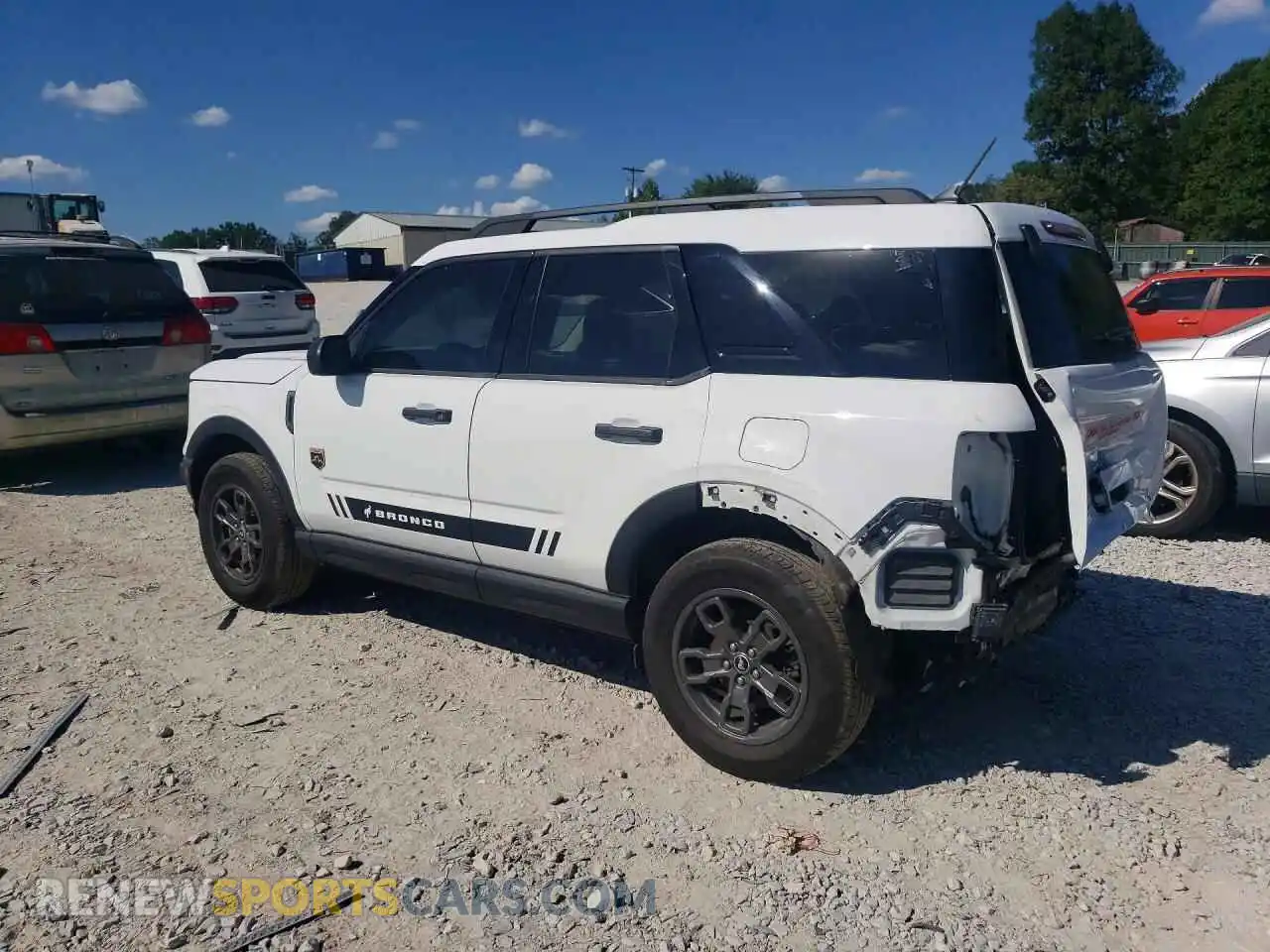 2 Photograph of a damaged car 3FMCR9B6XPRD60519 FORD BRONCO 2023