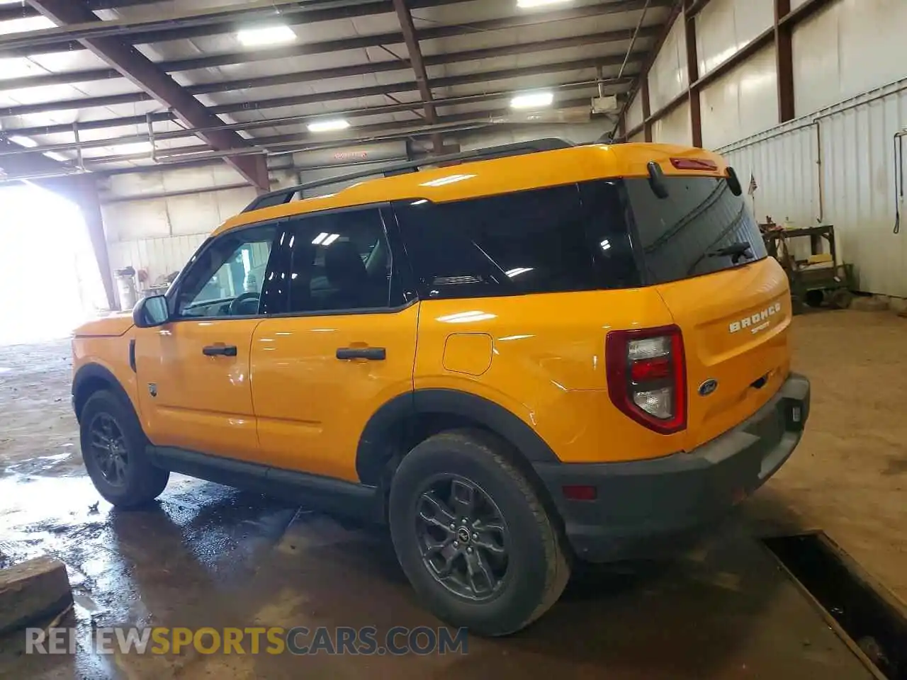 2 fotografías del automóvil dañado 3FMCR9B6XPRD66207 FORD BRONCO 2023