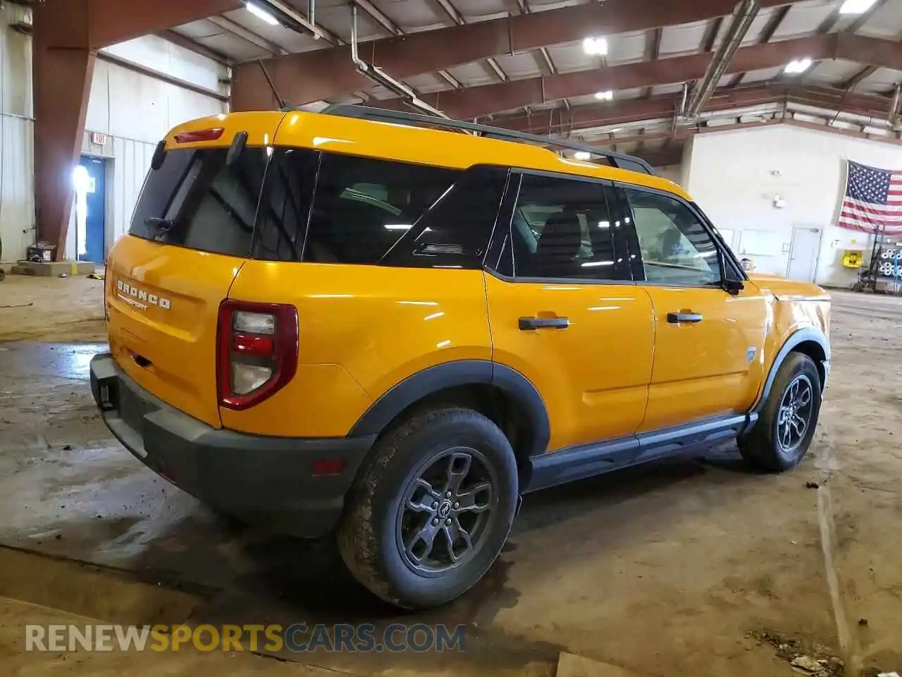 3 fotografías del automóvil dañado 3FMCR9B6XPRD66207 FORD BRONCO 2023