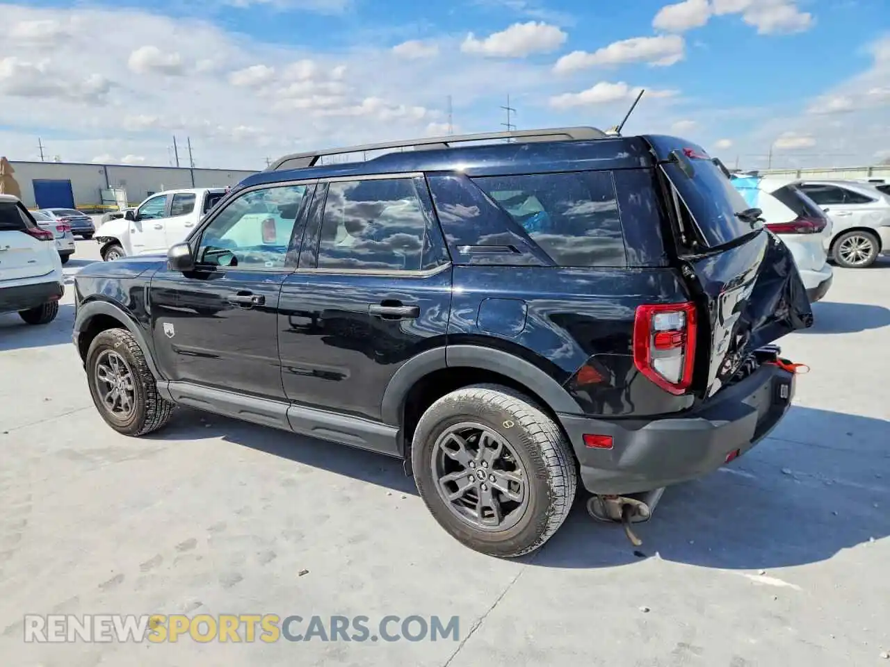 2 Photograph of a damaged car 3FMCR9B6XPRD83315 FORD BRONCO 2023