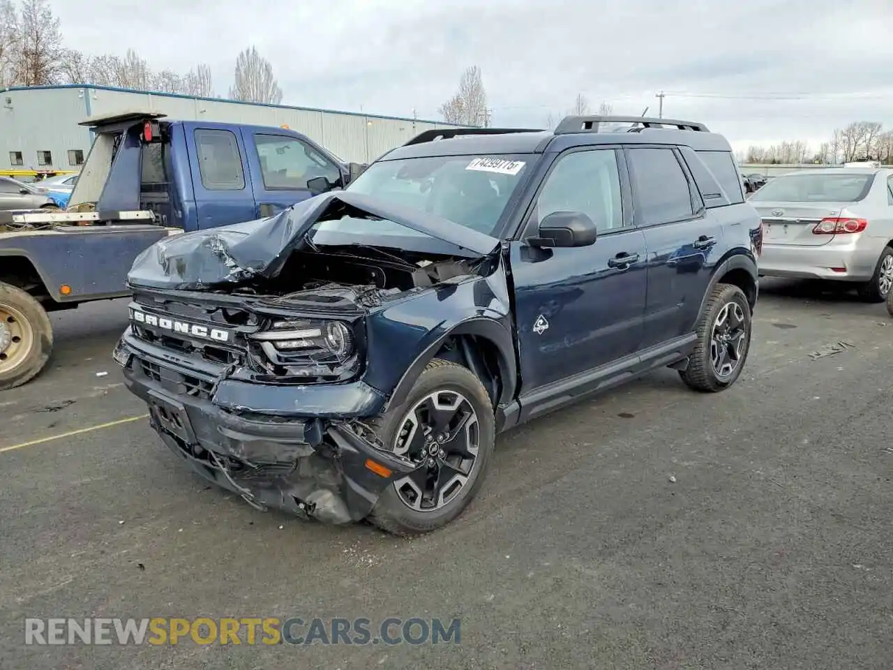 1 Photograph of a damaged car 3FMCR9C60PRE08320 FORD BRONCO 2023