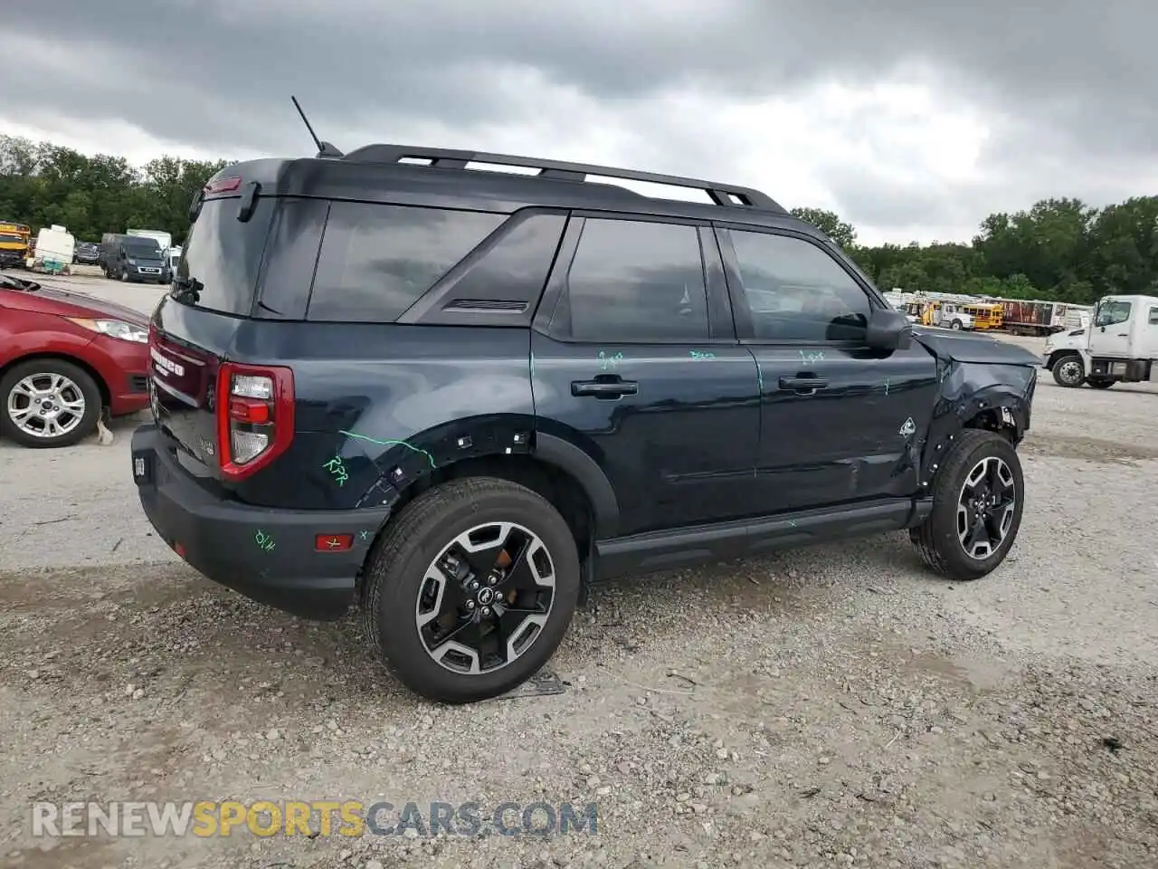 3 Photograph of a damaged car 3FMCR9C60PRE29975 FORD BRONCO 2023