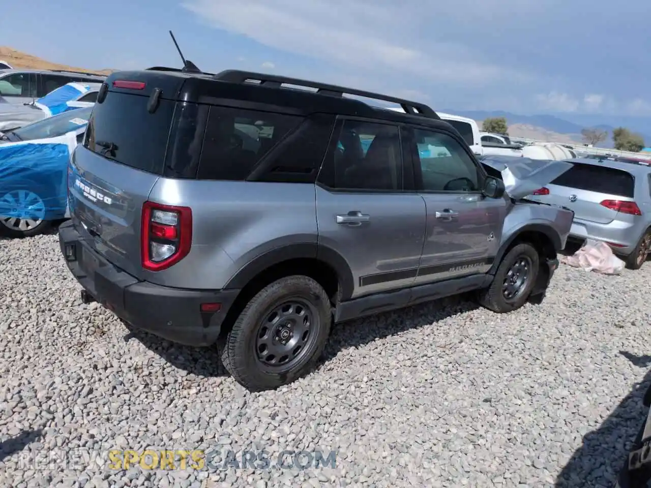 3 fotografías del automóvil dañado 3FMCR9C61PRD99594 FORD BRONCO 2023