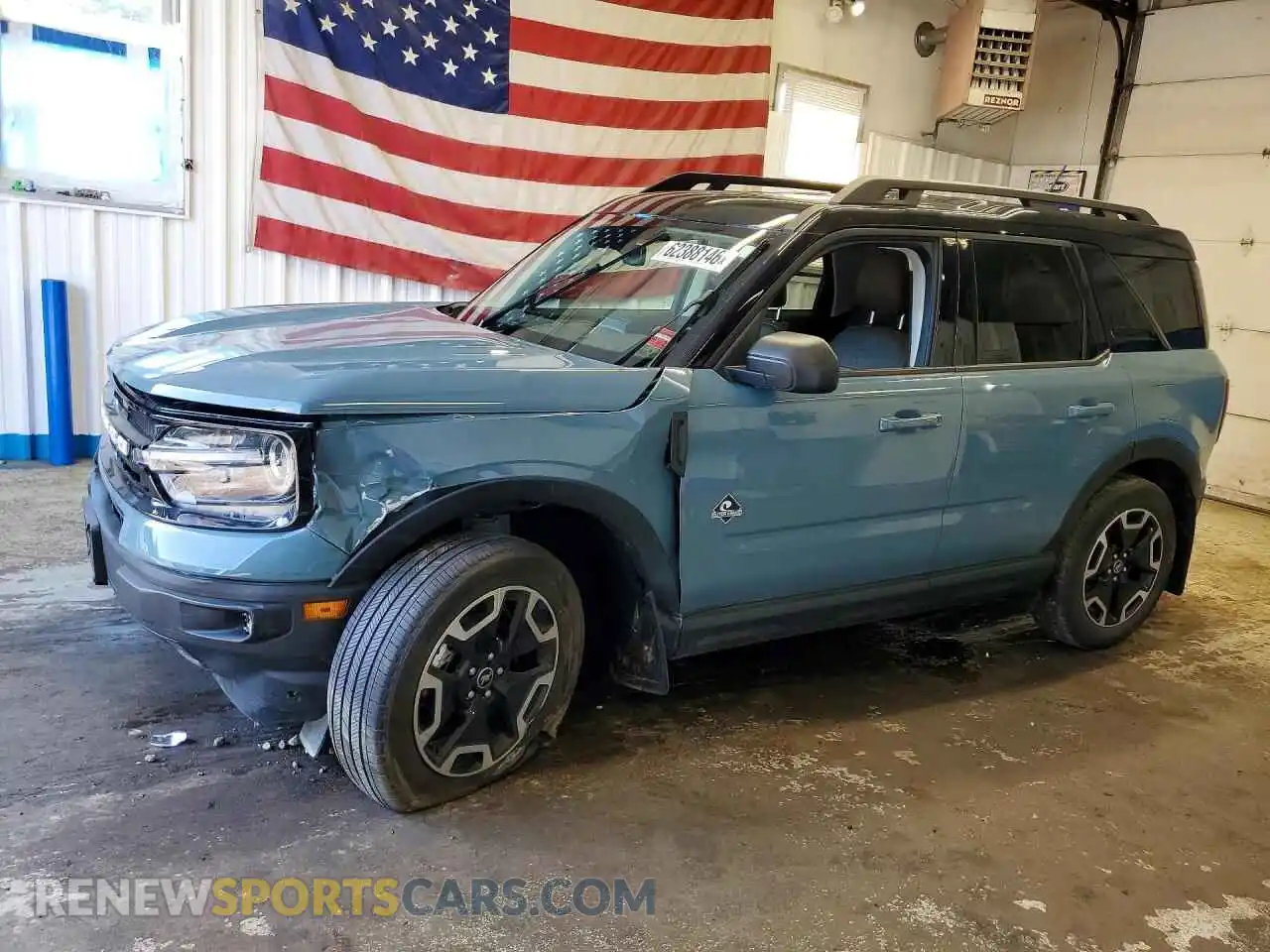 1 Photograph of a damaged car 3FMCR9C63PRD16909 FORD BRONCO 2023