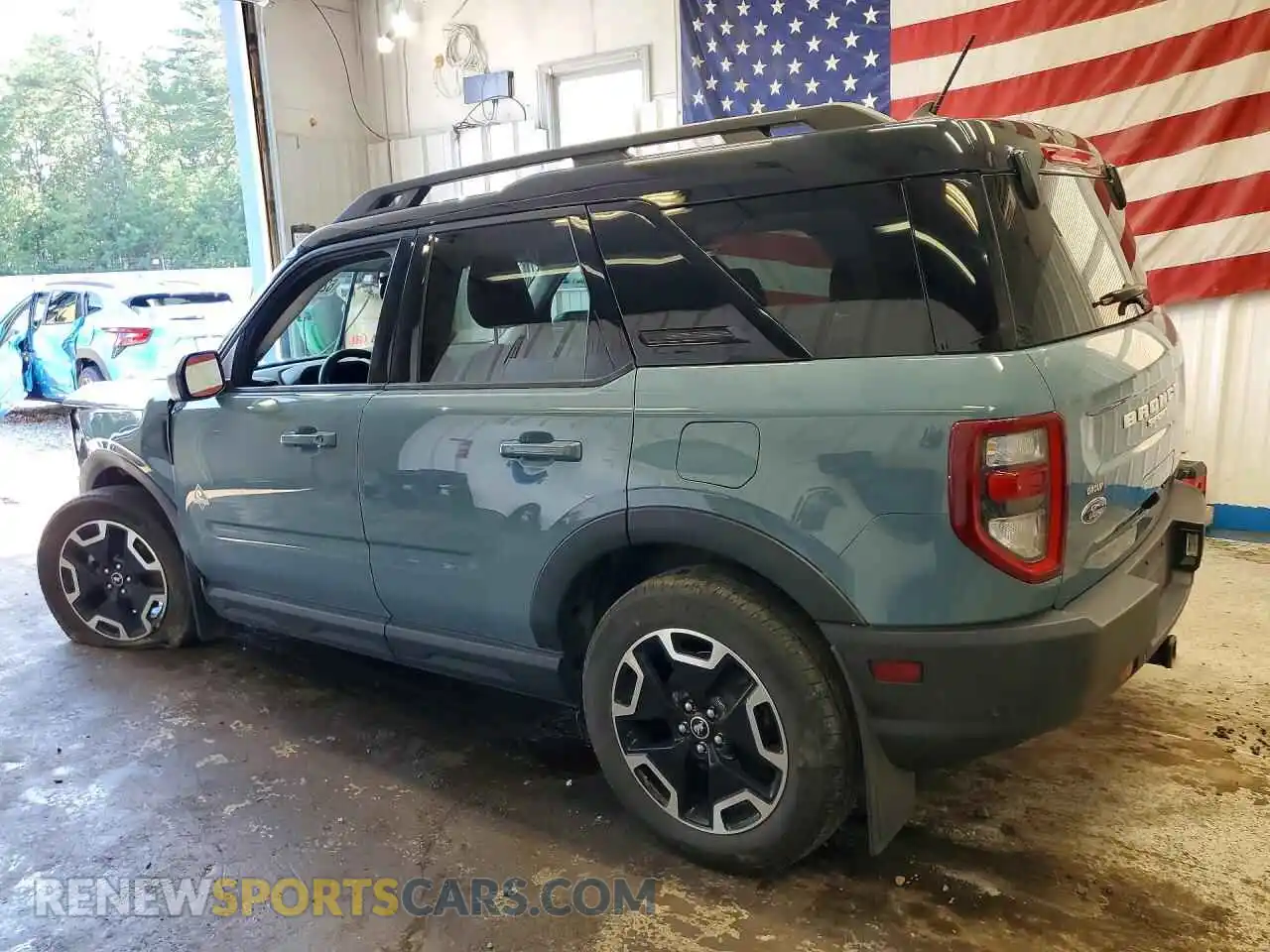 2 Photograph of a damaged car 3FMCR9C63PRD16909 FORD BRONCO 2023