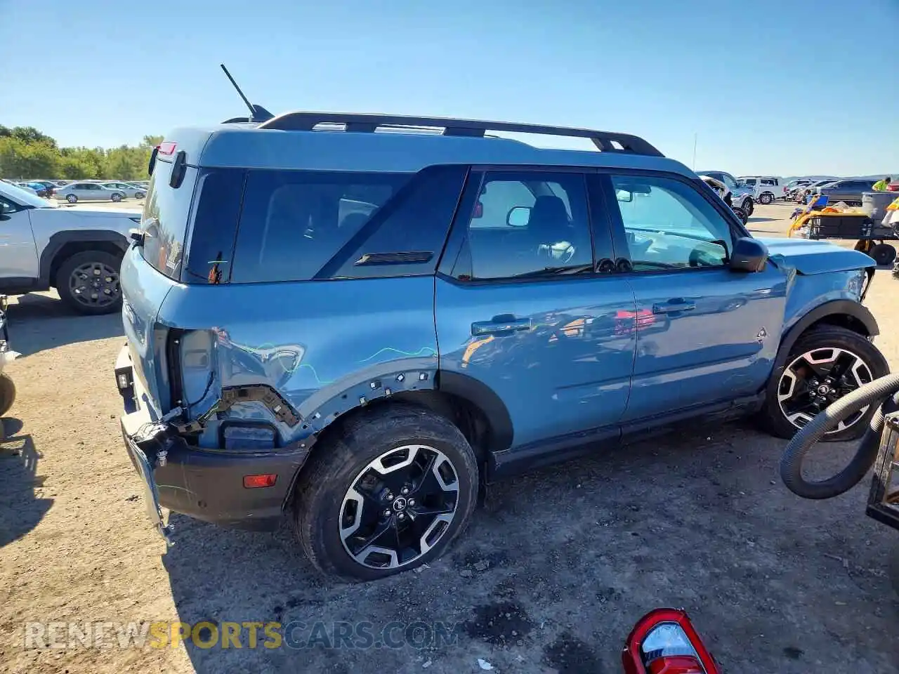 3 Фотография поврежденного автомобиля 3FMCR9C63PRD57184 FORD BRONCO 2023