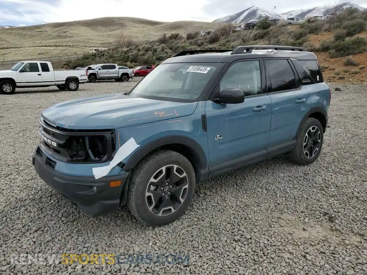 1 Photograph of a damaged car 3FMCR9C64PRD22251 FORD BRONCO 2023