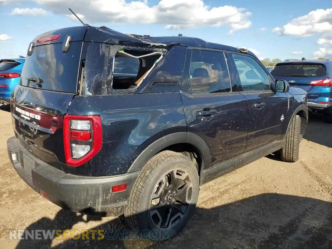 3 Фотография поврежденного автомобиля 3FMCR9C65PRE22780 FORD BRONCO 2023