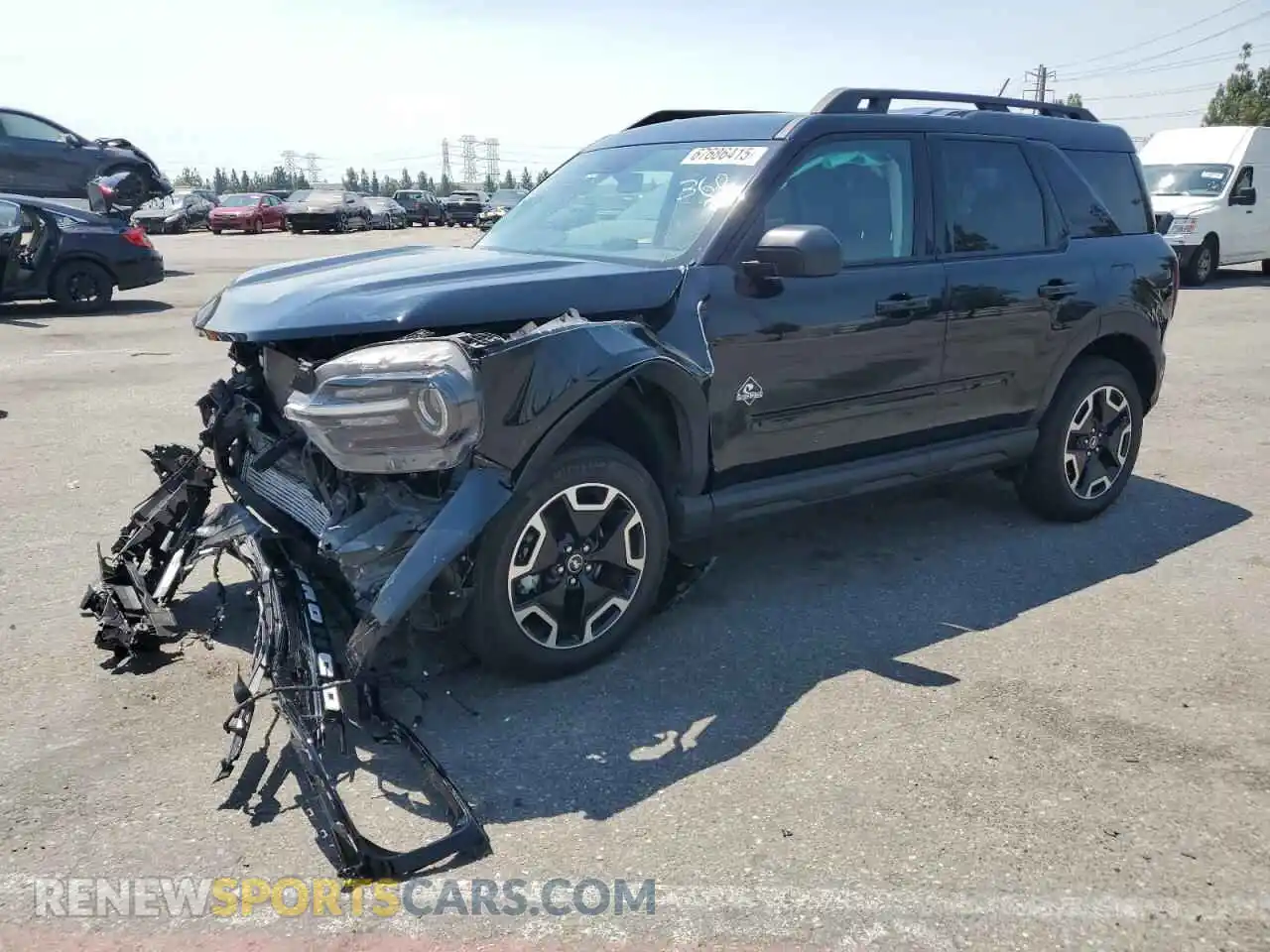 1 Photograph of a damaged car 3FMCR9C66PRD13289 FORD BRONCO 2023