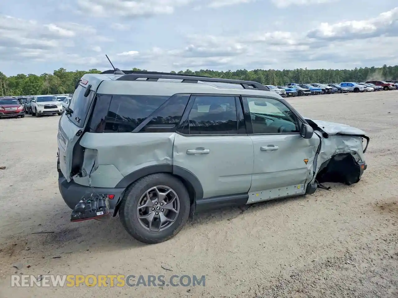 3 Photograph of a damaged car 3FMCR9D90PRE28169 FORD BRONCO 2023