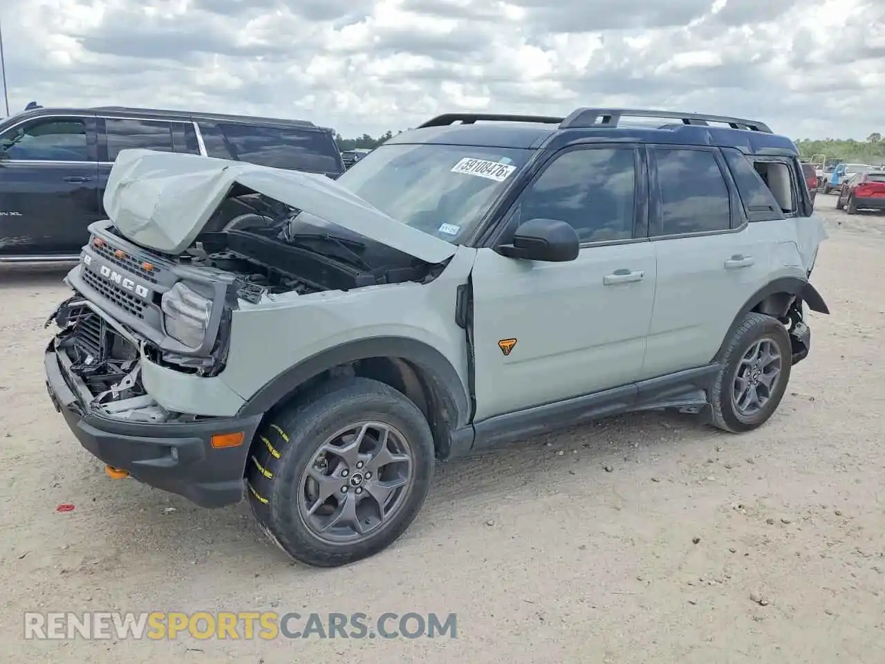 1 Photograph of a damaged car 3FMCR9D93PRD81123 FORD BRONCO 2023