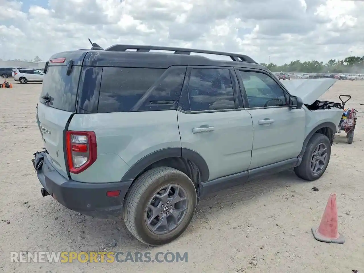 3 Photograph of a damaged car 3FMCR9D93PRD81123 FORD BRONCO 2023