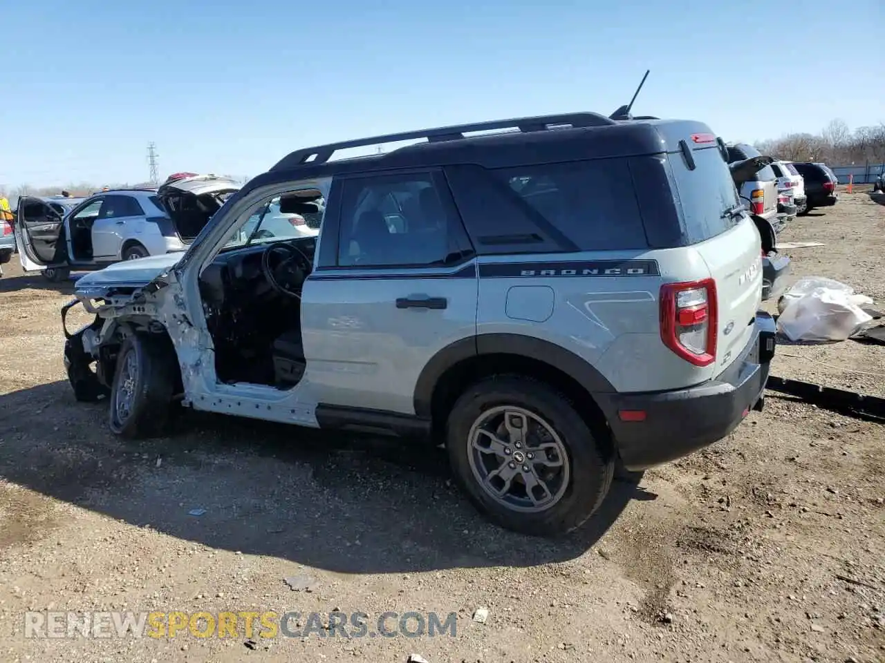 2 Photograph of a damaged car 3FMCR9D93PRE25640 FORD BRONCO 2023