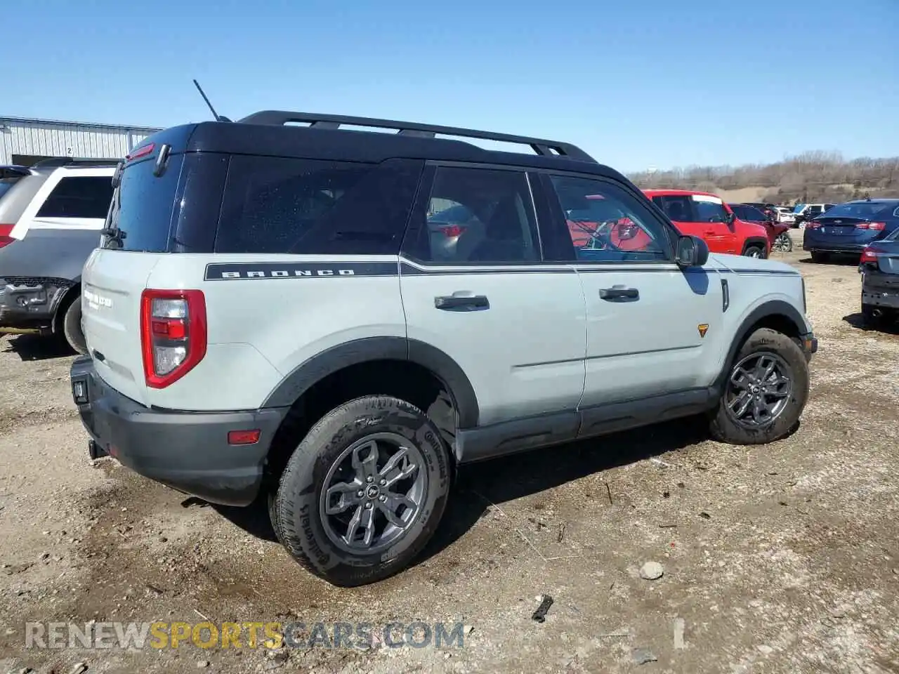 3 Photograph of a damaged car 3FMCR9D93PRE25640 FORD BRONCO 2023