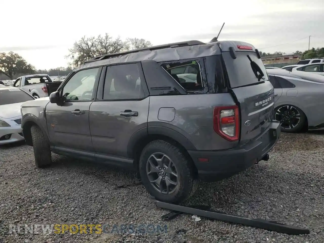 2 Photograph of a damaged car 3FMCR9D96PRD73873 FORD BRONCO 2023