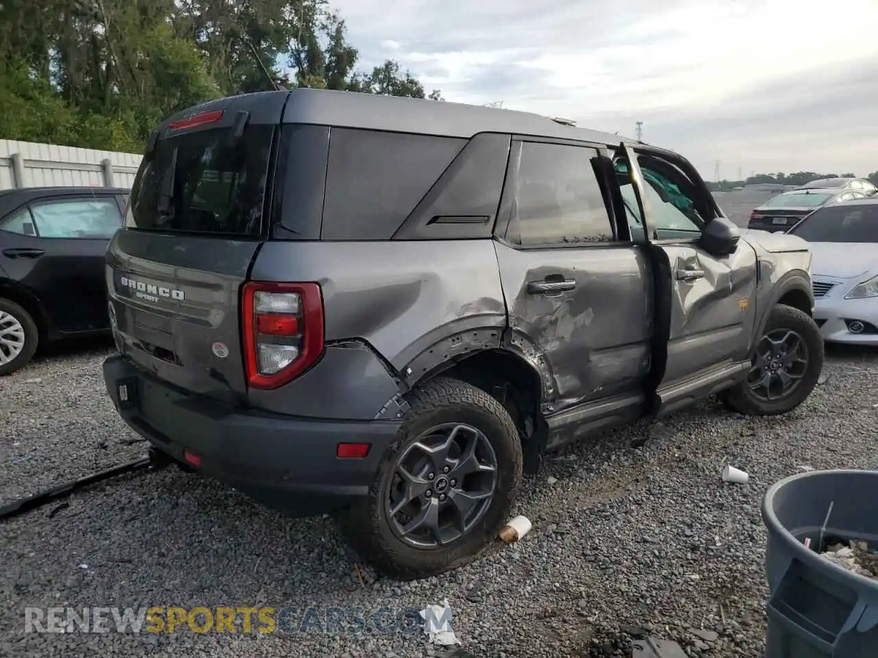 3 Photograph of a damaged car 3FMCR9D96PRD73873 FORD BRONCO 2023