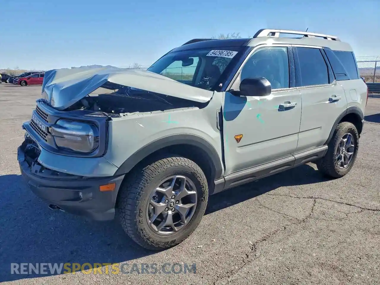 1 Photograph of a damaged car 3FMCR9D96PRD74036 FORD BRONCO 2023