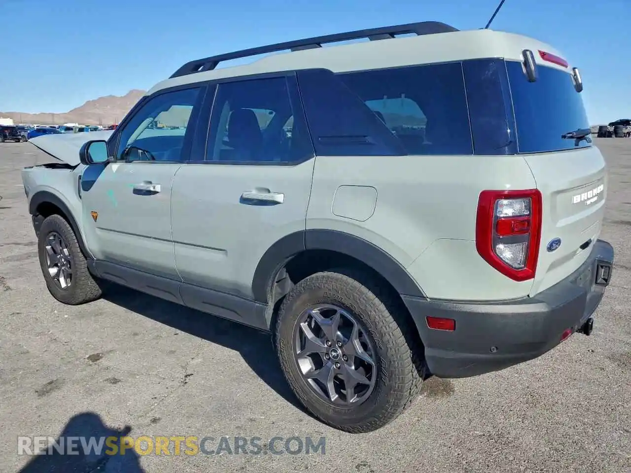 2 Photograph of a damaged car 3FMCR9D96PRD74036 FORD BRONCO 2023