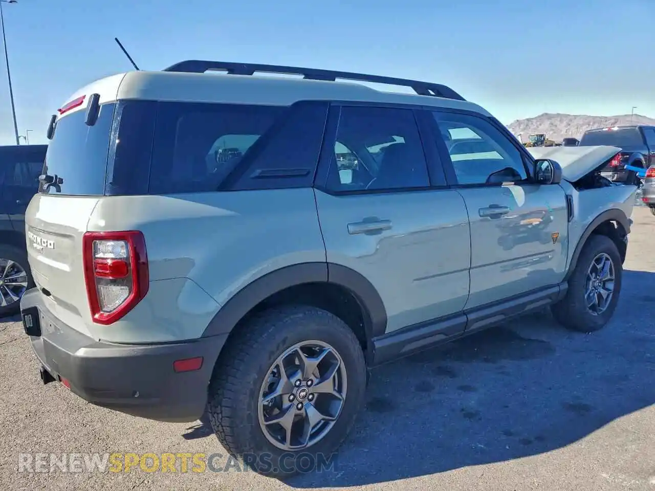 3 Photograph of a damaged car 3FMCR9D96PRD74036 FORD BRONCO 2023