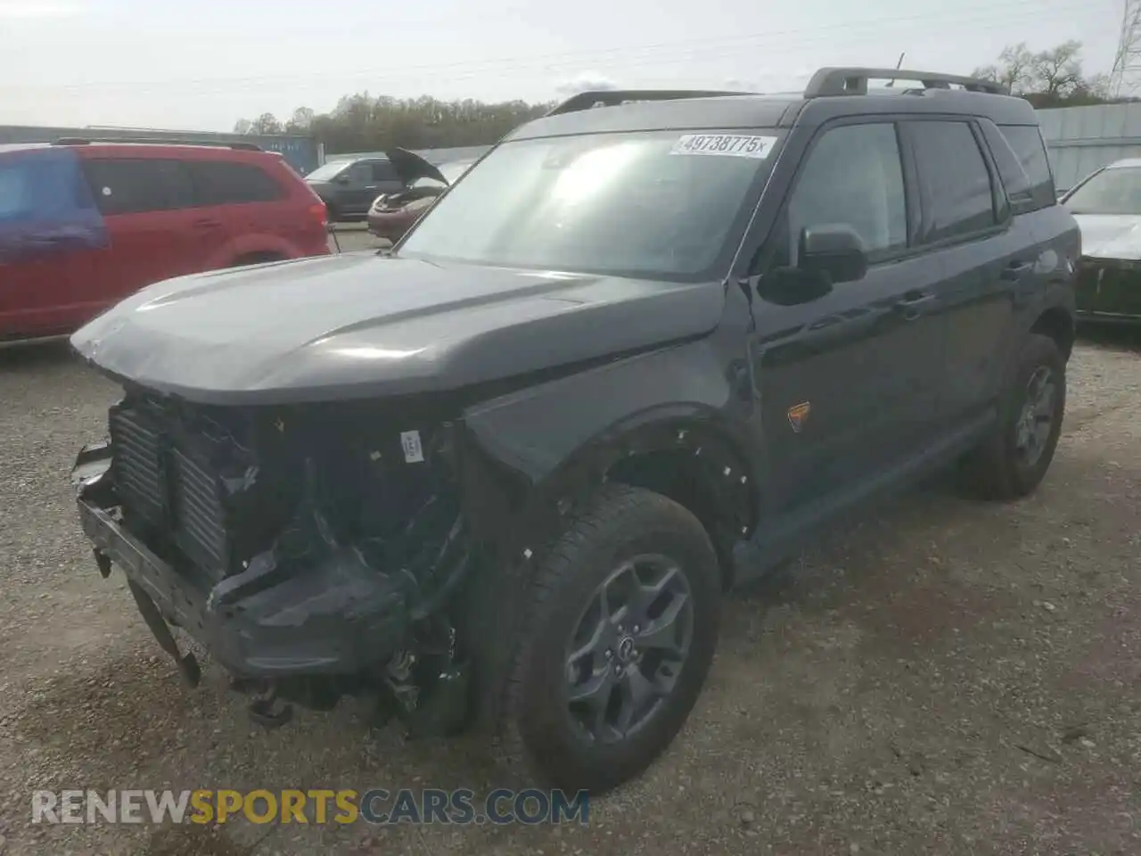 1 Photograph of a damaged car 3FMCR9D99PRD77495 FORD BRONCO 2023