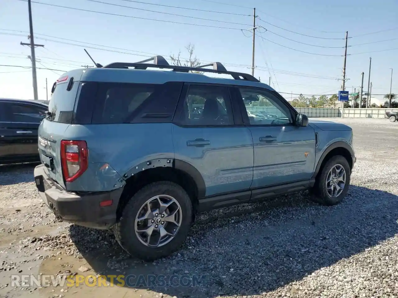3 Photograph of a damaged car 3FMCR9D9XPRE02582 FORD BRONCO 2023