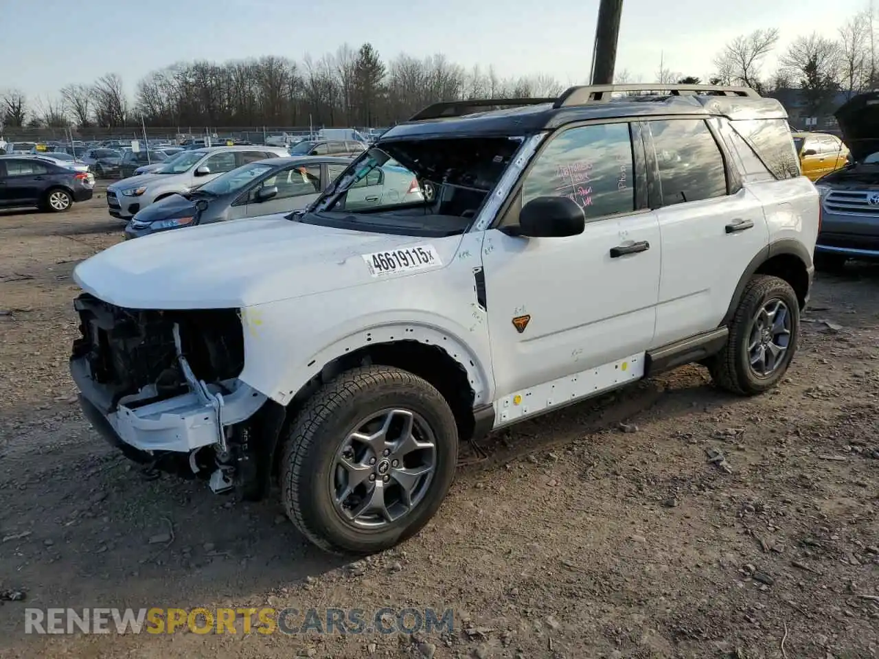 1 Photograph of a damaged car 3FMCR9D9XPRE05806 FORD BRONCO 2023