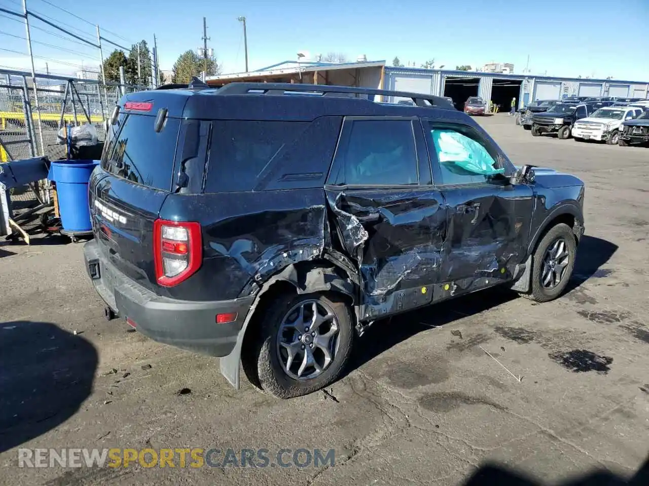 3 Photograph of a damaged car 3FMCR9D9XPRE37963 FORD BRONCO 2023