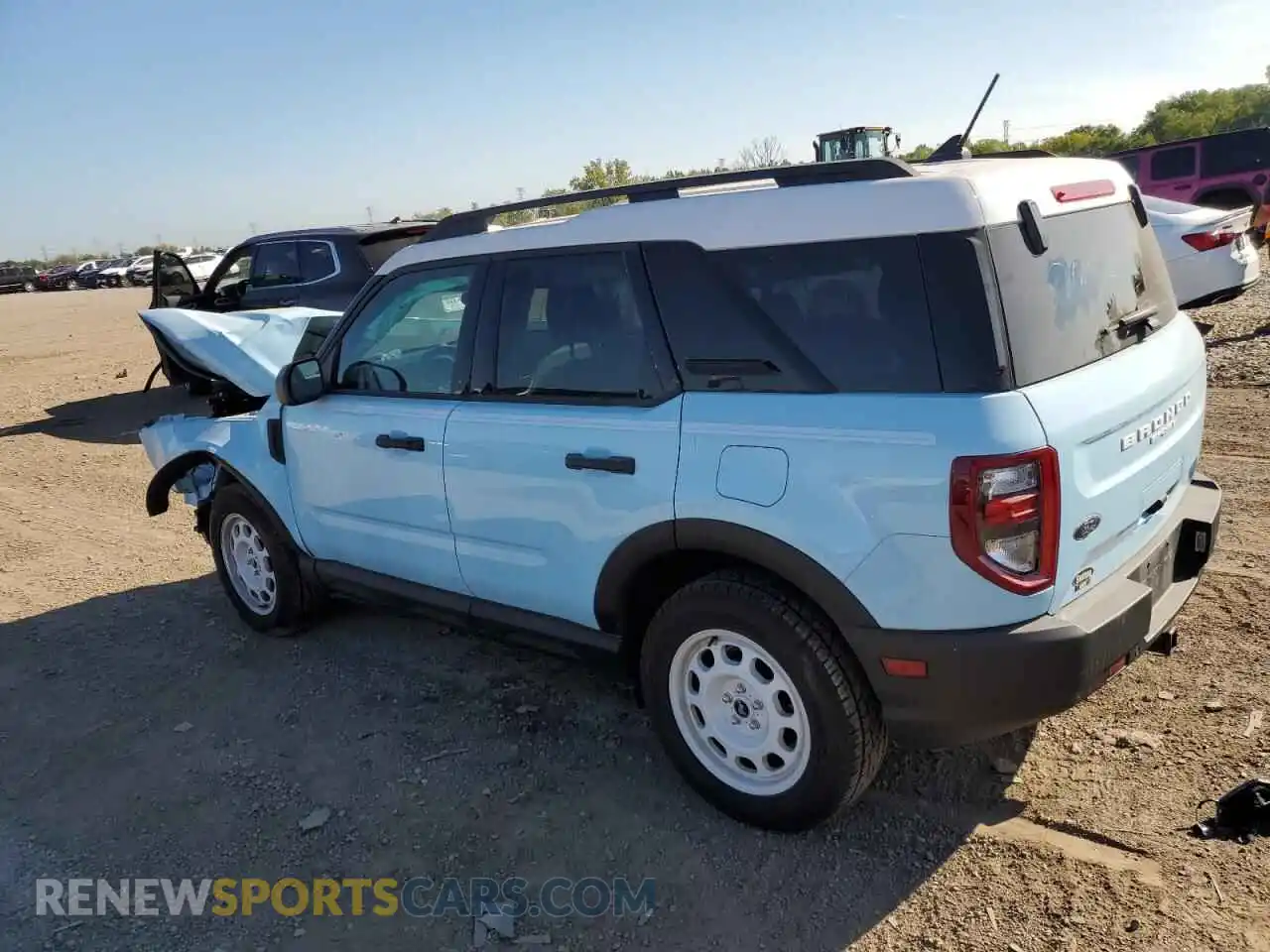 2 Photograph of a damaged car 3FMCR9G60PRD14318 FORD BRONCO 2023