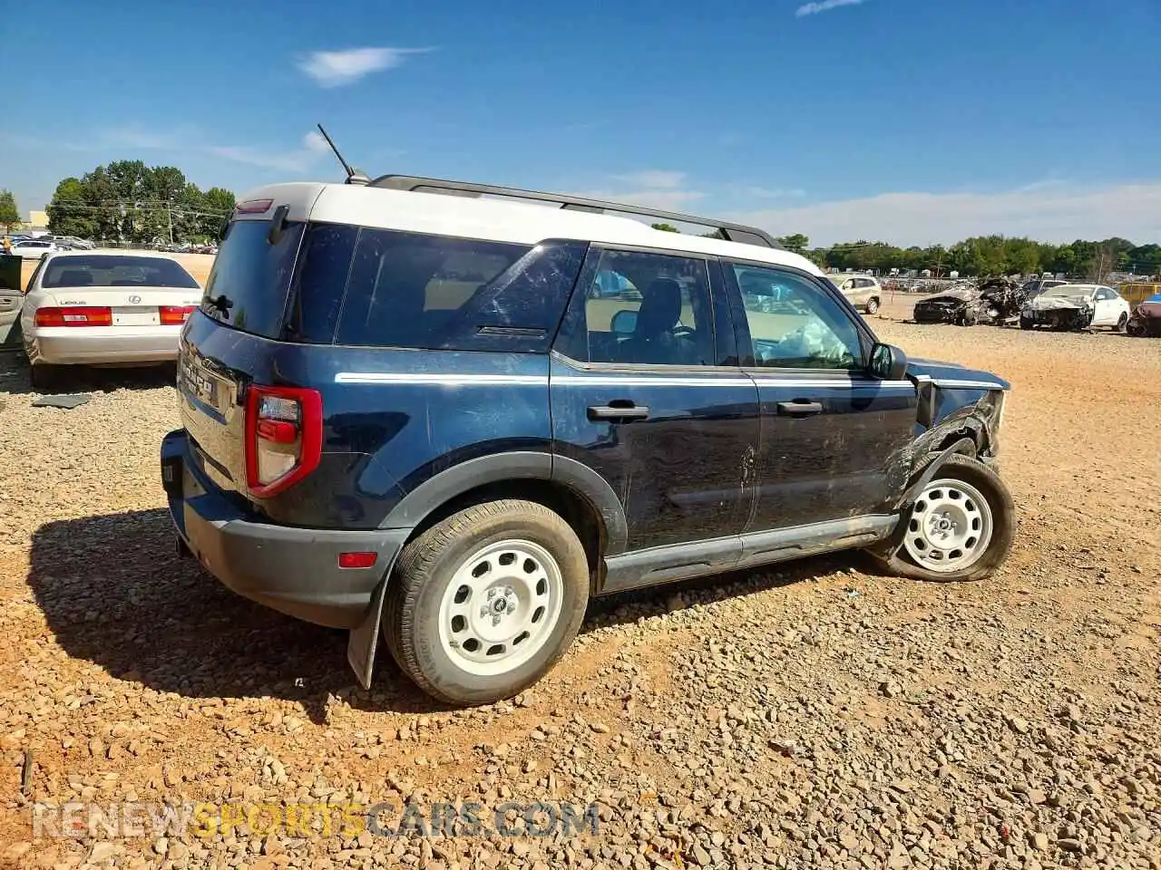 3 Фотография поврежденного автомобиля 3FMCR9G61PRD08107 FORD BRONCO 2023
