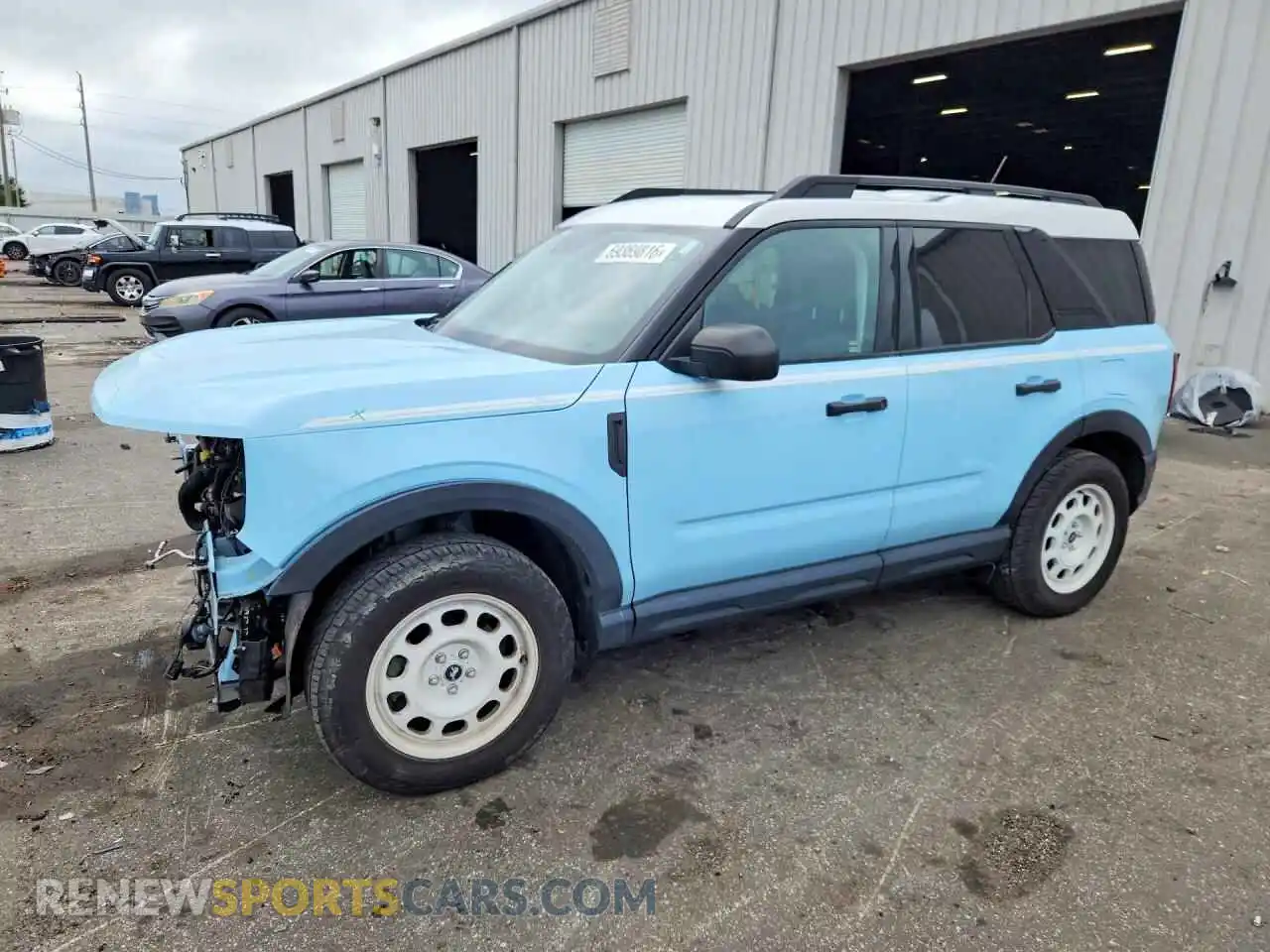 1 Photograph of a damaged car 3FMCR9G61PRD64886 FORD BRONCO 2023