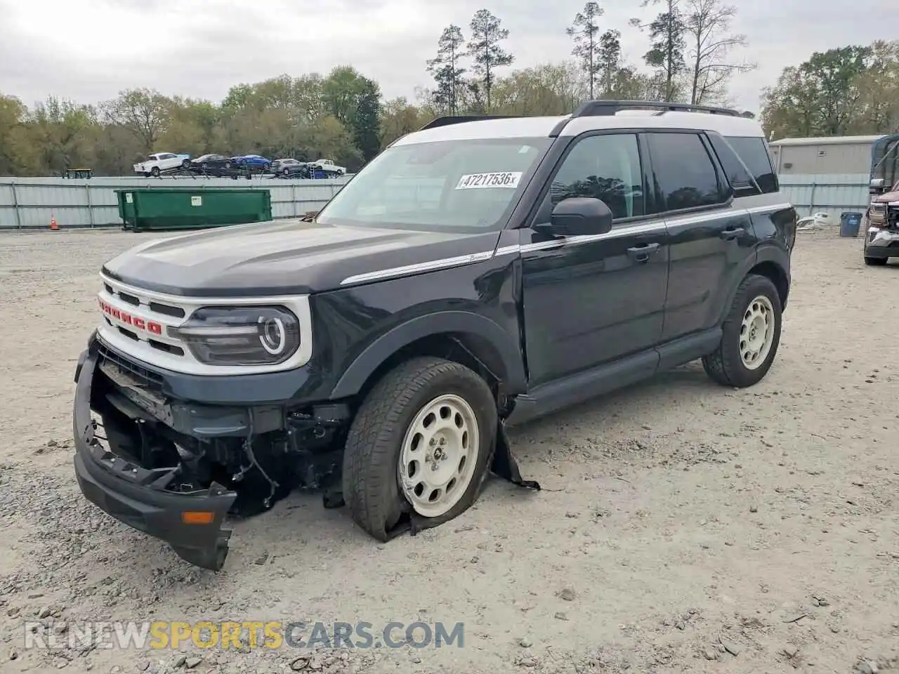 1 Photograph of a damaged car 3FMCR9G63PRD82029 FORD BRONCO 2023