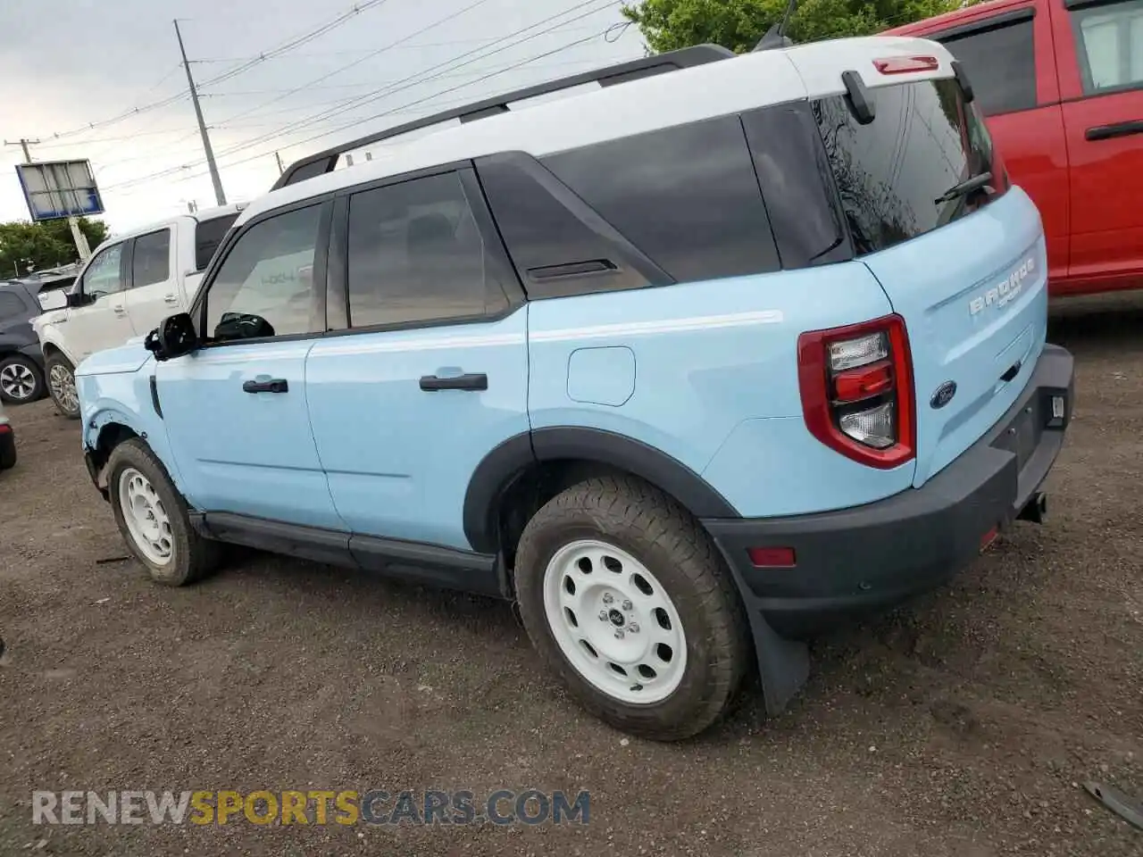 2 Photograph of a damaged car 3FMCR9G6XPRD69780 FORD BRONCO 2023