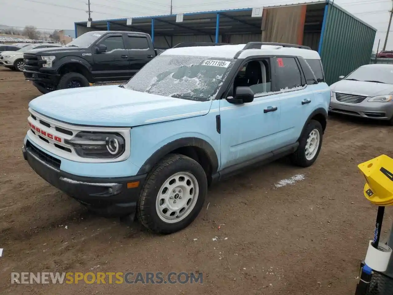 1 Фотография поврежденного автомобиля 3FMCR9G6XPRE10568 FORD BRONCO 2023