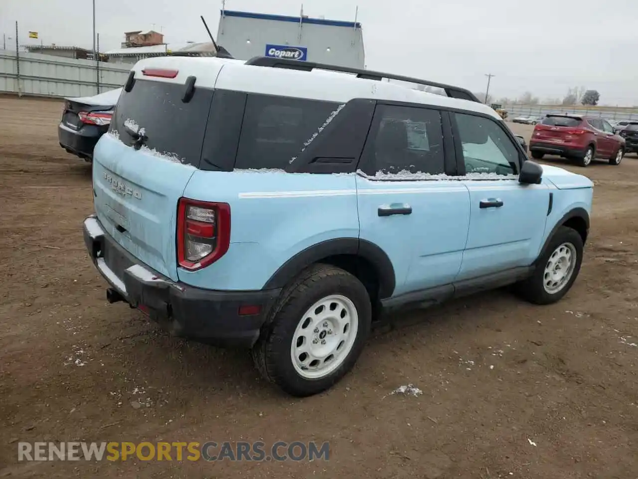 3 Фотография поврежденного автомобиля 3FMCR9G6XPRE10568 FORD BRONCO 2023