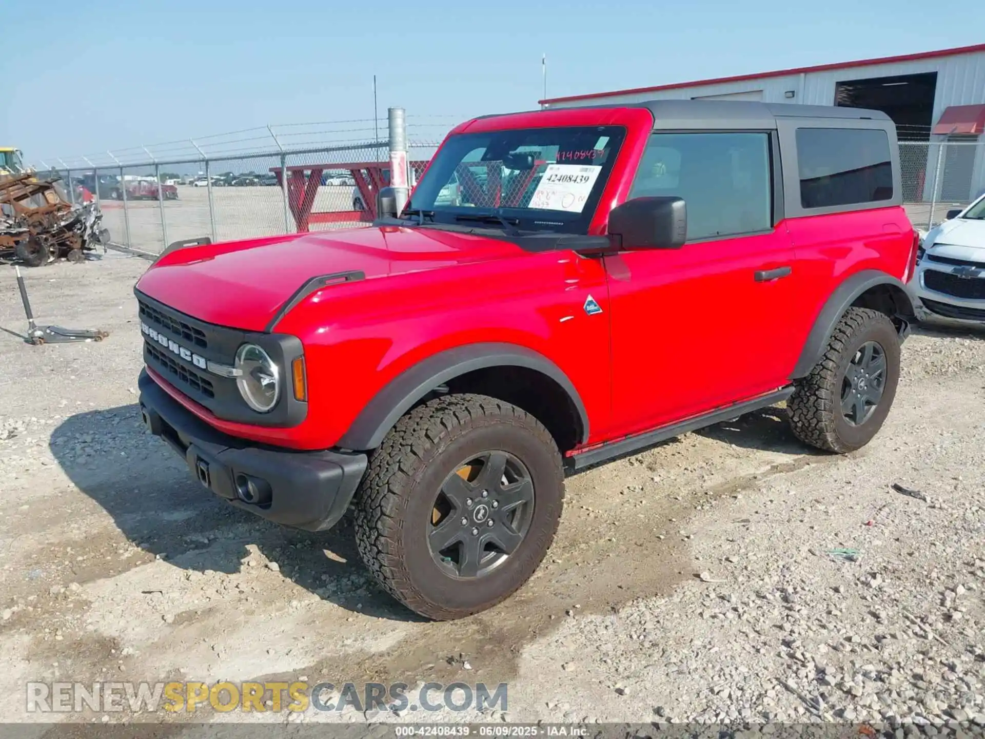 2 Photograph of a damaged car 1FMDE1AH2RLA68353 FORD BRONCO 2024