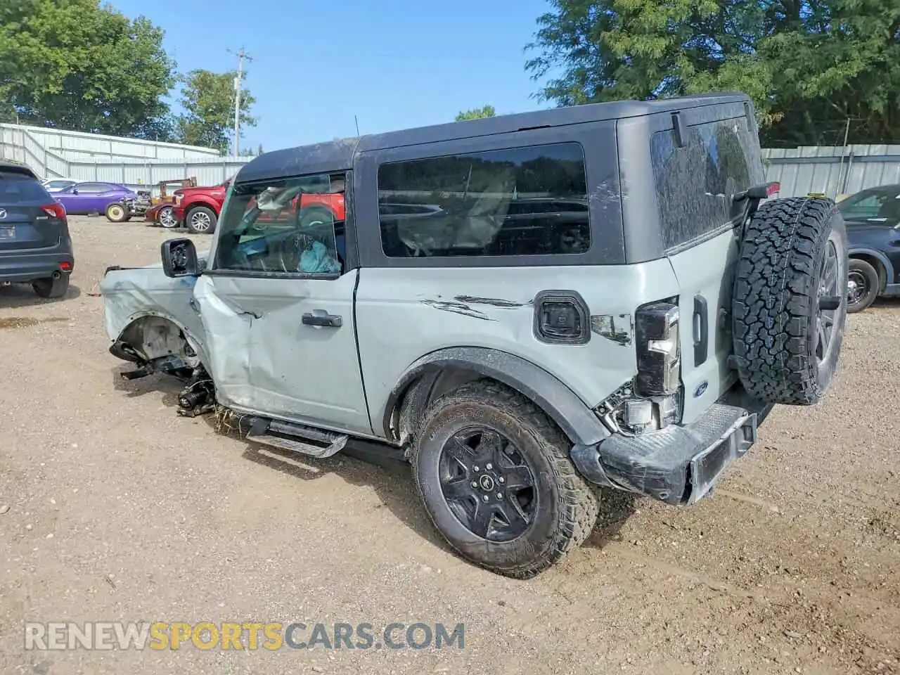 2 Фотография поврежденного автомобиля 1FMDE1AH6RLA80232 FORD BRONCO 2024