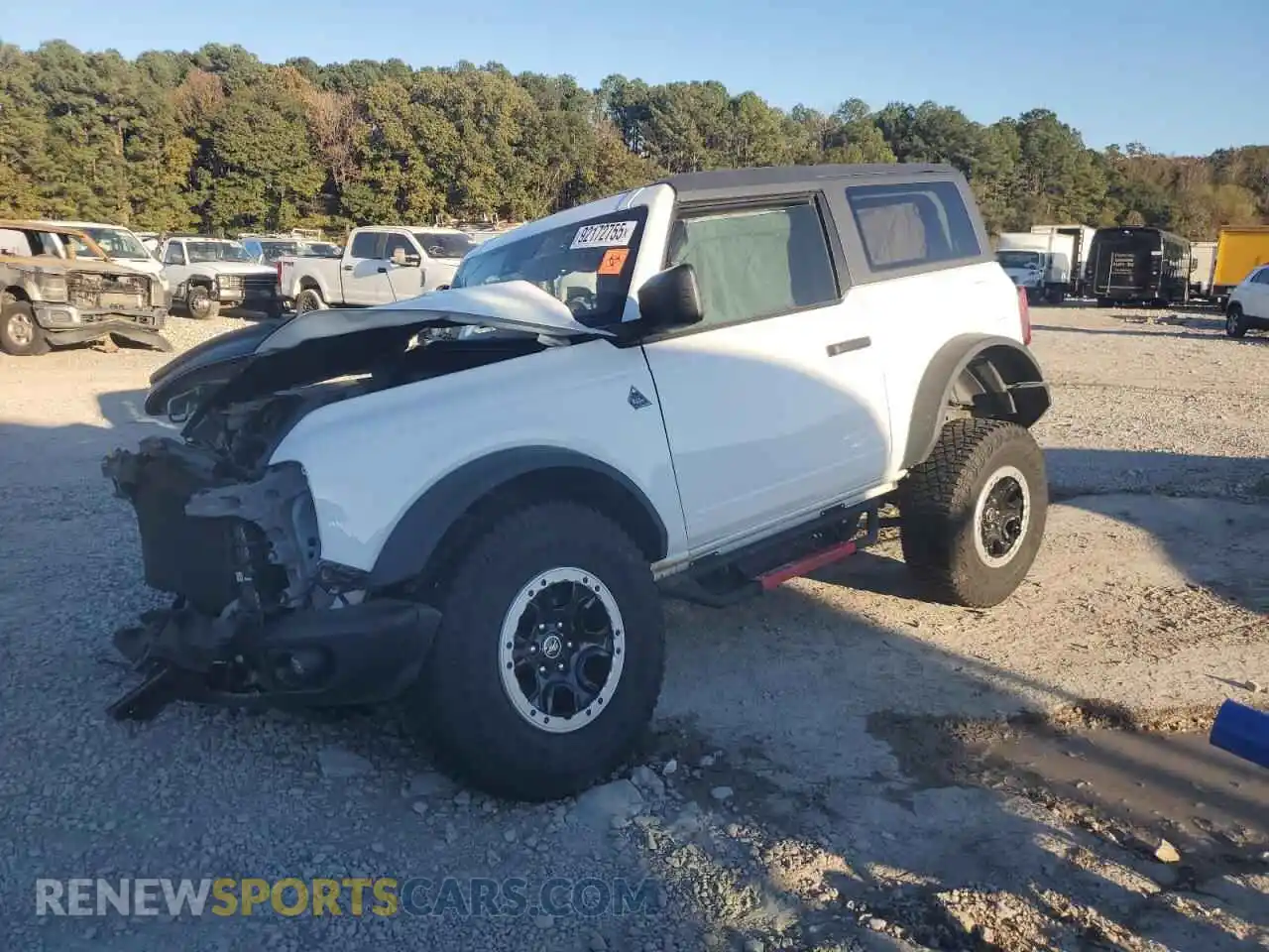 1 Photograph of a damaged car 1FMDE1AP9RLA18864 FORD BRONCO 2024