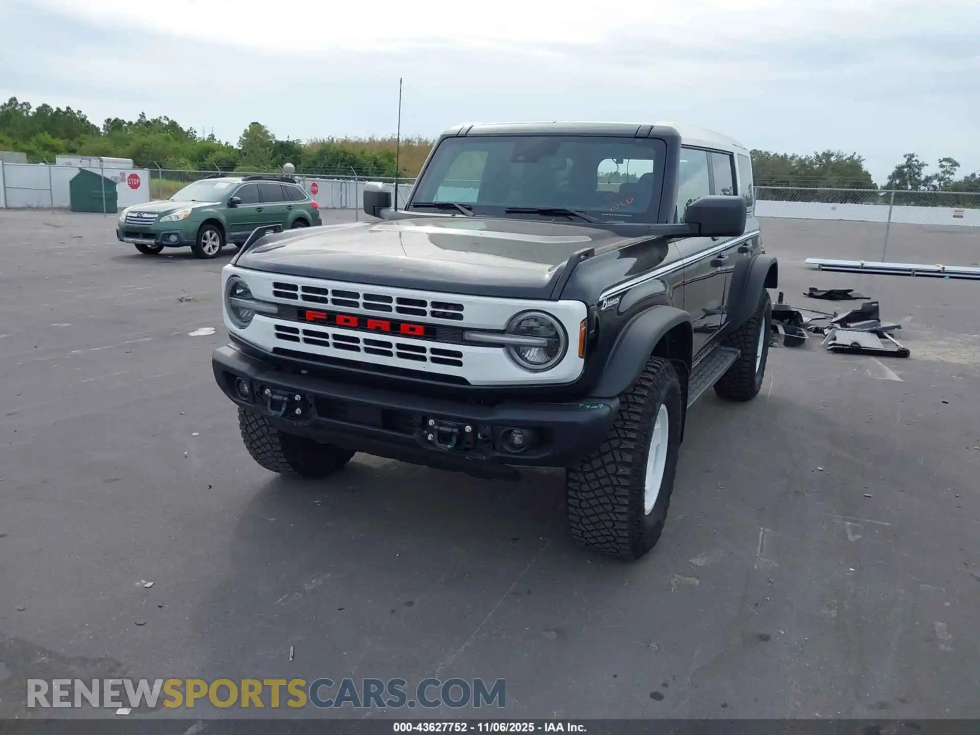 2 Photograph of a damaged car 1FMDE4DH6RLA01140 FORD BRONCO 2024
