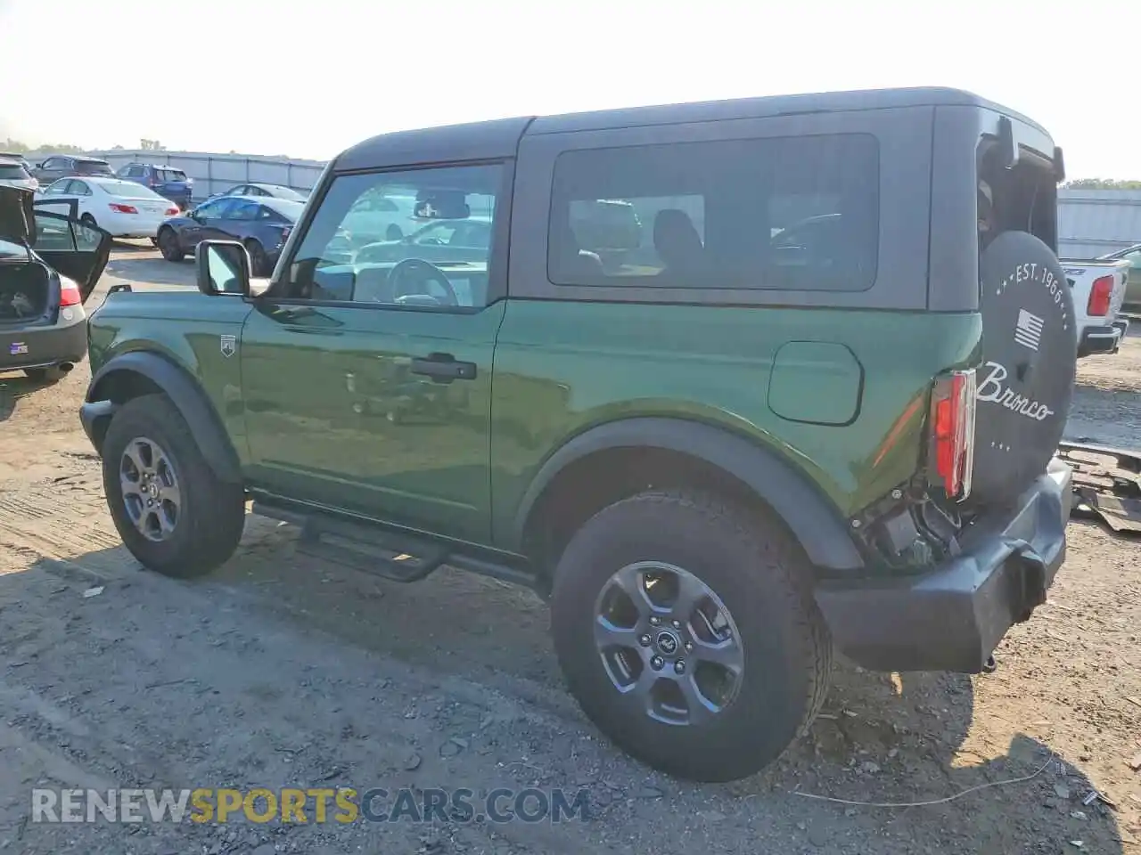 2 Photograph of a damaged car 1FMDE7AH5RLB28743 FORD BRONCO 2024