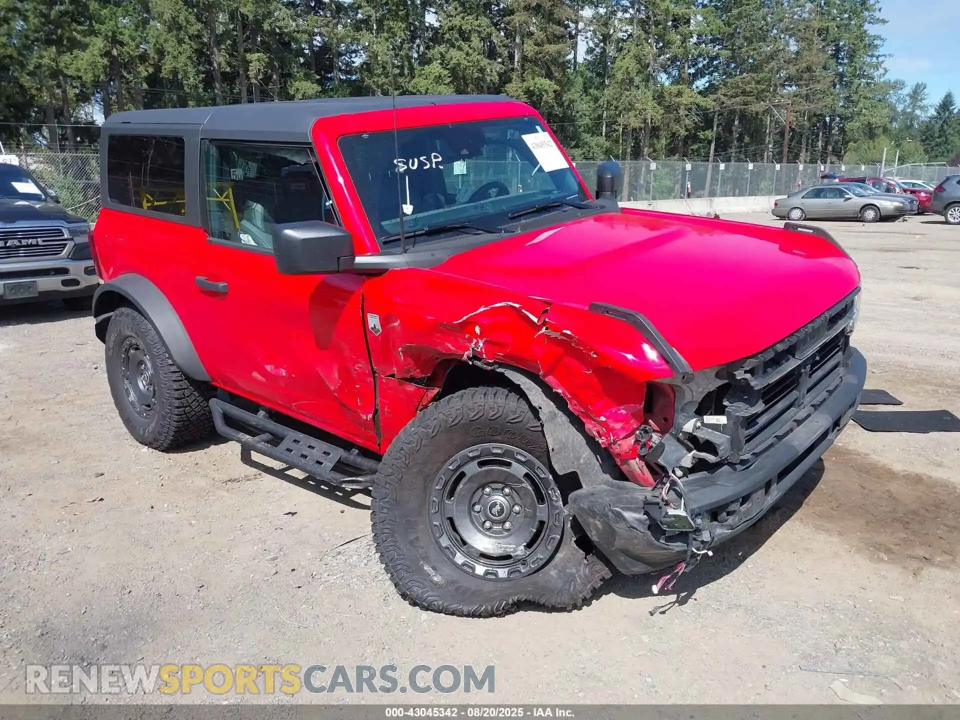 1 Photograph of a damaged car 1FMDE7AH9RLB10620 FORD BRONCO 2024
