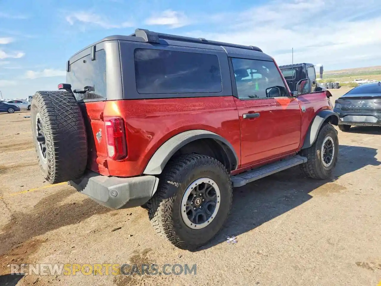 3 fotografías del automóvil dañado 1FMDE7AH9RLB21570 FORD BRONCO 2024