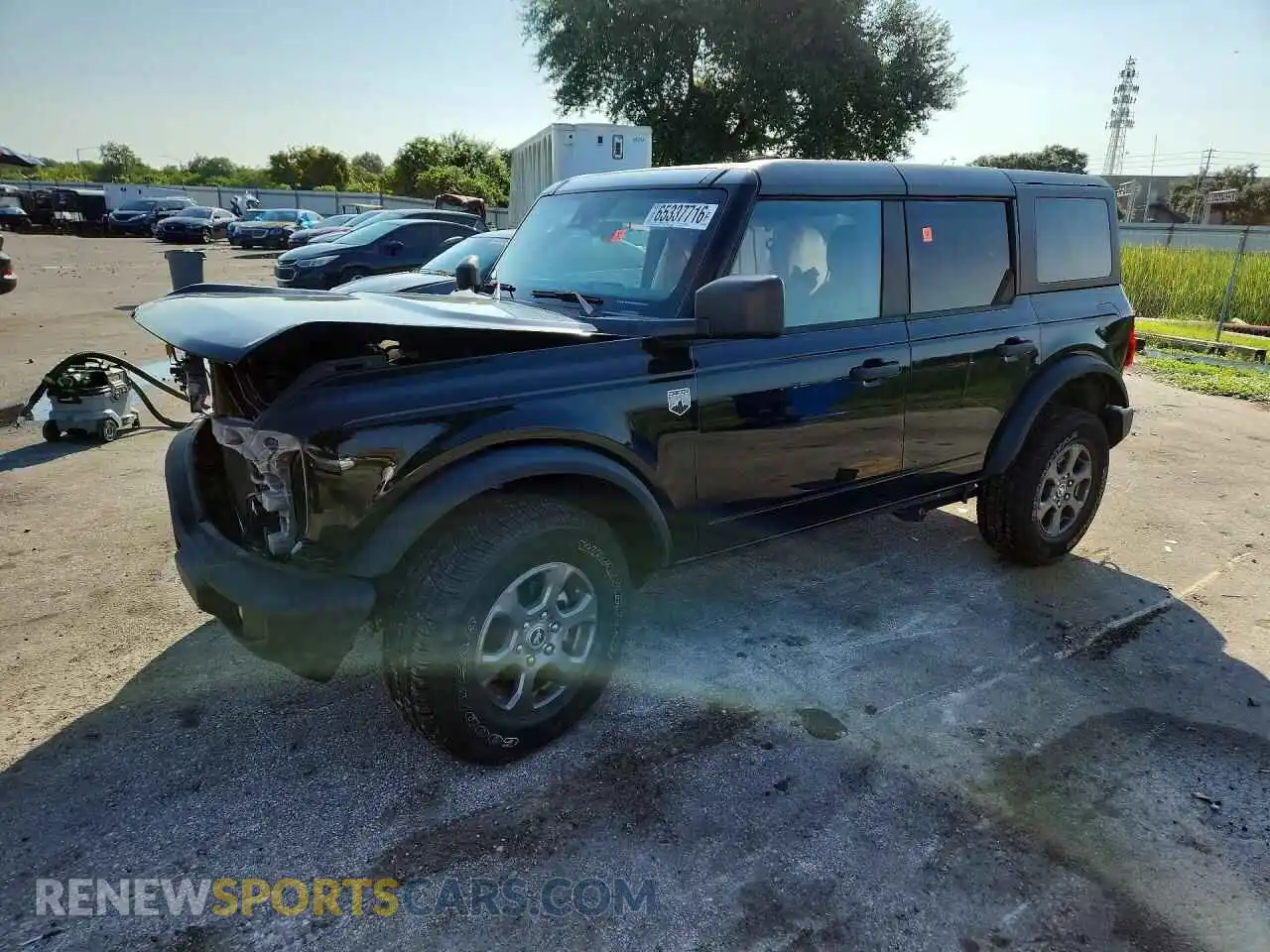 1 Photograph of a damaged car 1FMDE7BH0RLA08735 FORD BRONCO 2024
